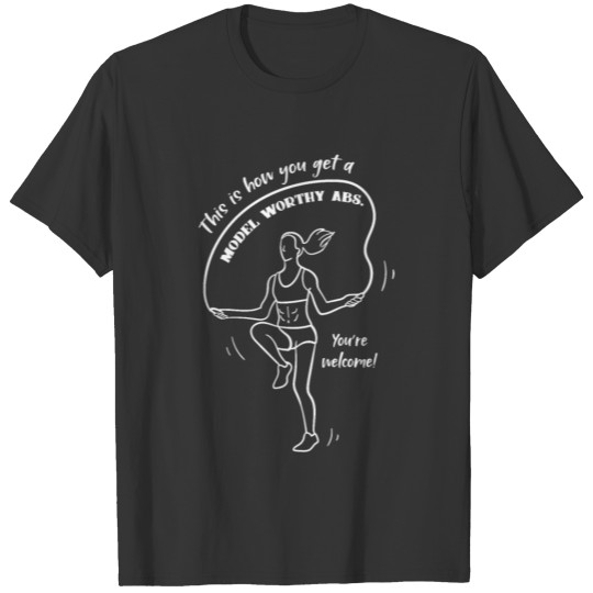 Jumping Rope Fitnes T-shirt