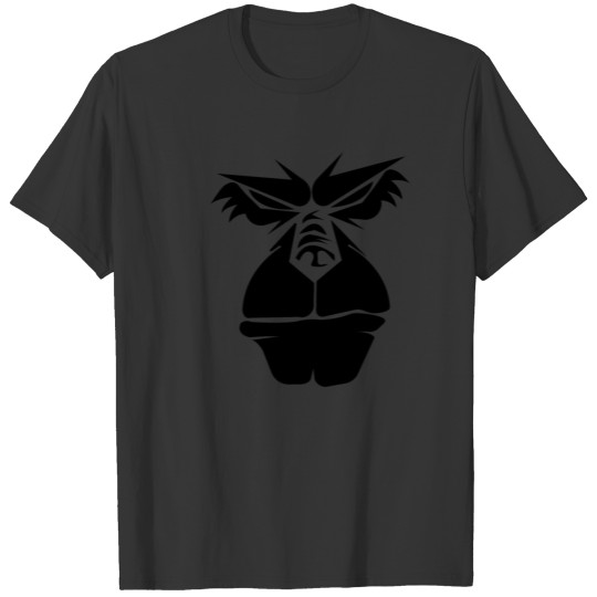 An Angry Monkey Face T Shirts