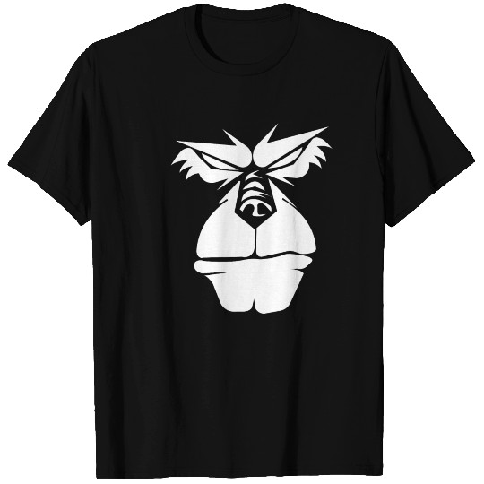 An Angry Monkey Face T Shirts