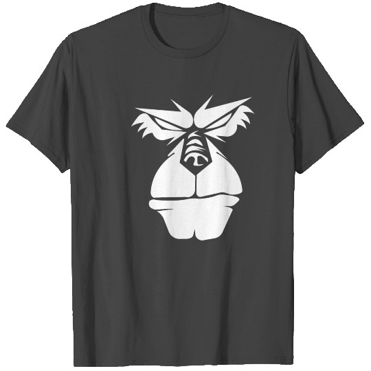 An Angry Monkey Face T Shirts