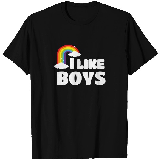 I like Boys LGBT Gay Pride T Shirts