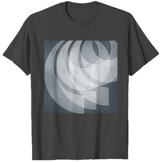 Orbiting Lace in Peninsula Blue Tones T Shirts