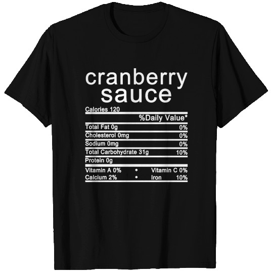 cranberry sauce T Shirts