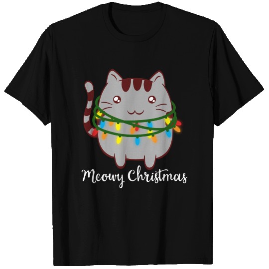 Xmas Cat Claws Christmas Cute Kittie Kitten T Shirts