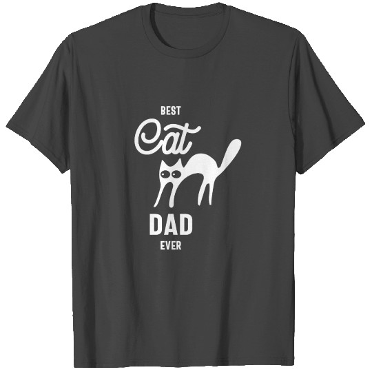 Best Cat Dad Ever T Shirts Funny Cat Dad Father