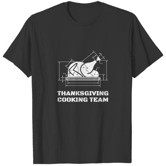 Thanksgiving precise cooking work T-shirt