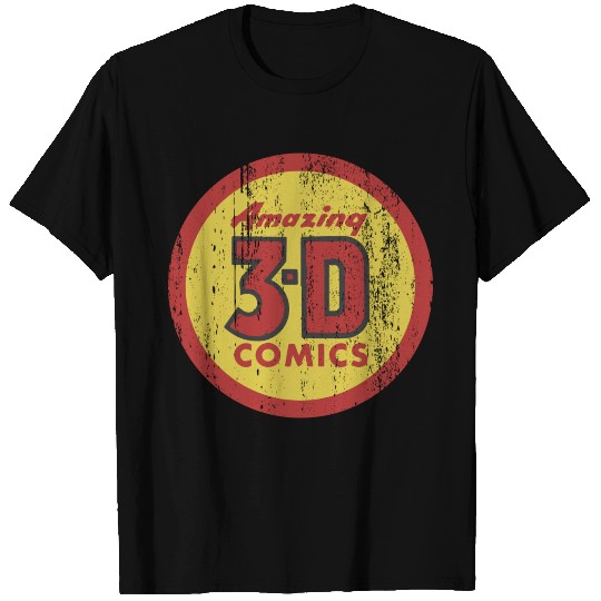 3D Comics T Shirts
