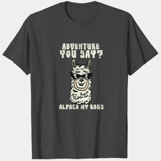 Alpaca Gift Idea Fluffy Shaggy Lama T Shirts