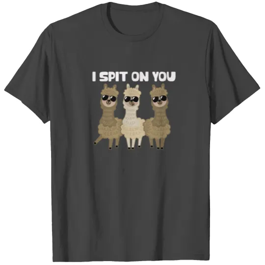 Alpaca Gift Idea Fluffy Shaggy Lama T Shirts