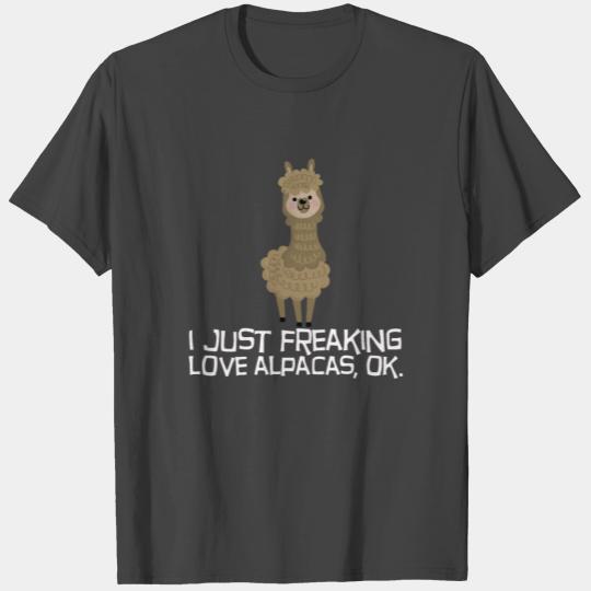 Alpaca Gift Idea Fluffy Shaggy Lama T Shirts