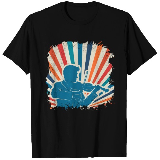 Violin music violinist instrument gift orchestra T Shirts