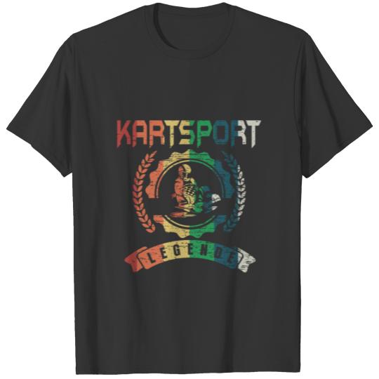 Go-kart racing birth gift T-shirt
