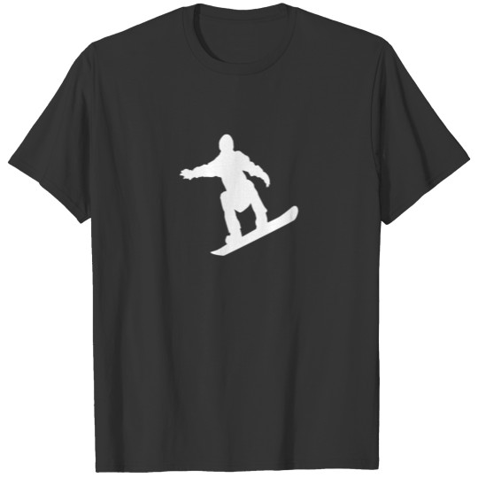 Ski, for Skiing and Snowboard Lovers on Winter T-shirt