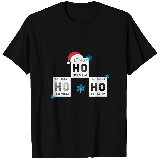 Ho Ho Ho Physics Christmas T Shirts
