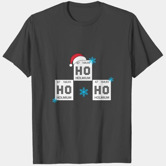 Ho Ho Ho Physics Christmas T Shirts