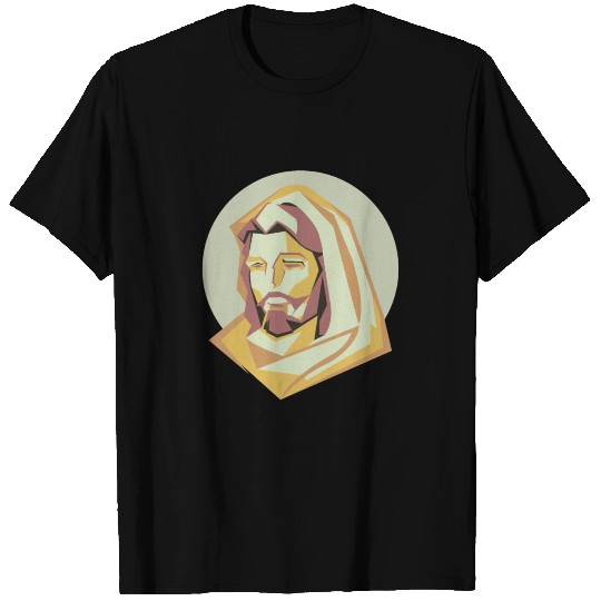 Jesus Polygon Religion T Shirts