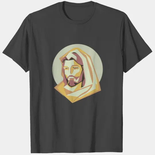 Jesus Polygon Religion T Shirts