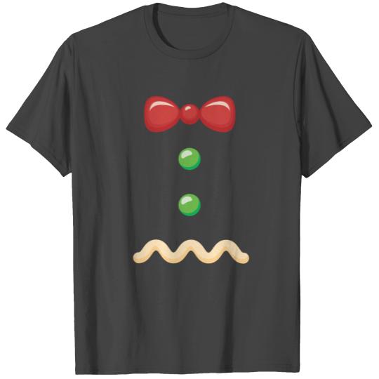 Gingerbread man costume T Shirts