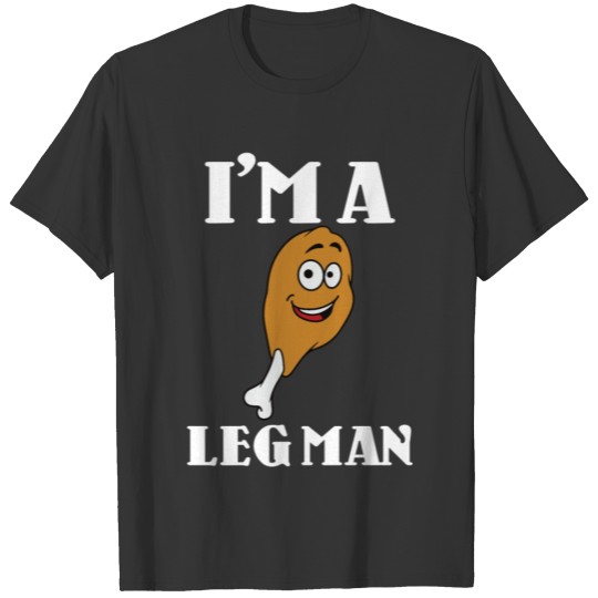 I’m a leg man T shirt design happy thanksgiving T-shirt