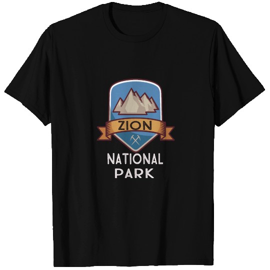 Zion National Park Retro T Shirts