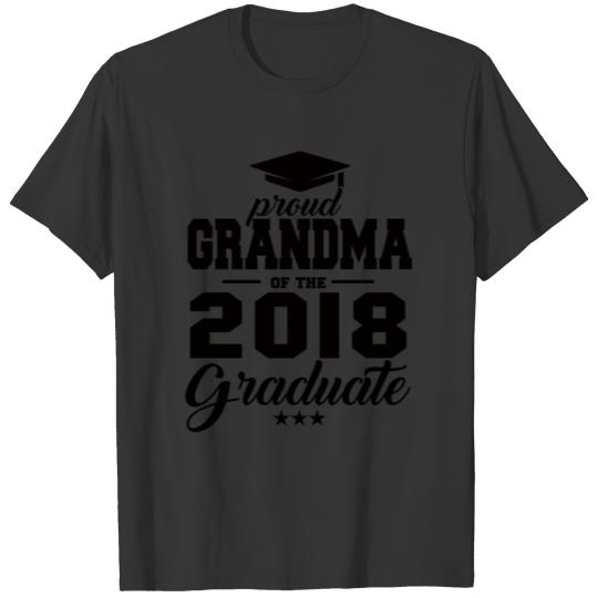 Proud Grandma Of The 2018 Graduate T Shirts