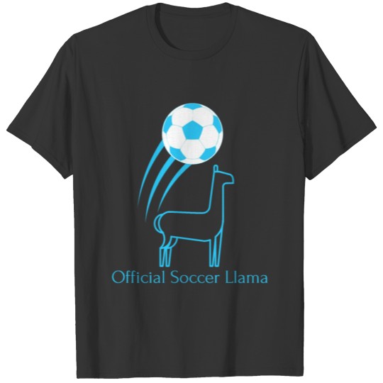 Soccer Llama design. T-shirt