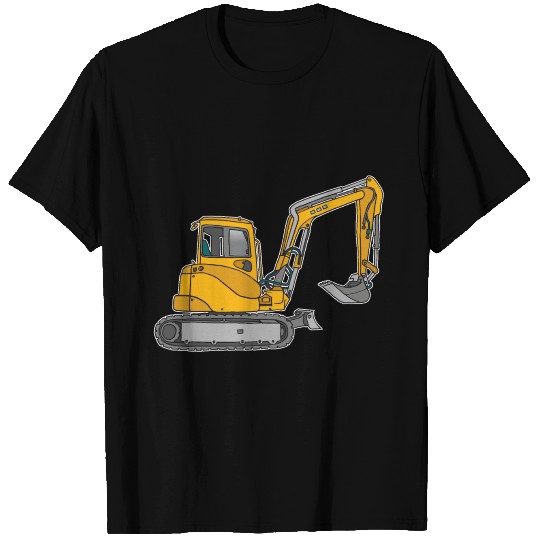 Yellow digger, excavators T Shirts