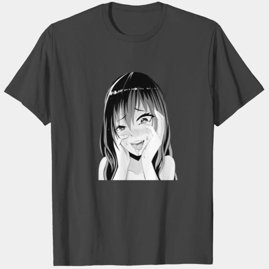 hen Manga Anime Waifu japanese sexy Girl Ahegao T Shirts