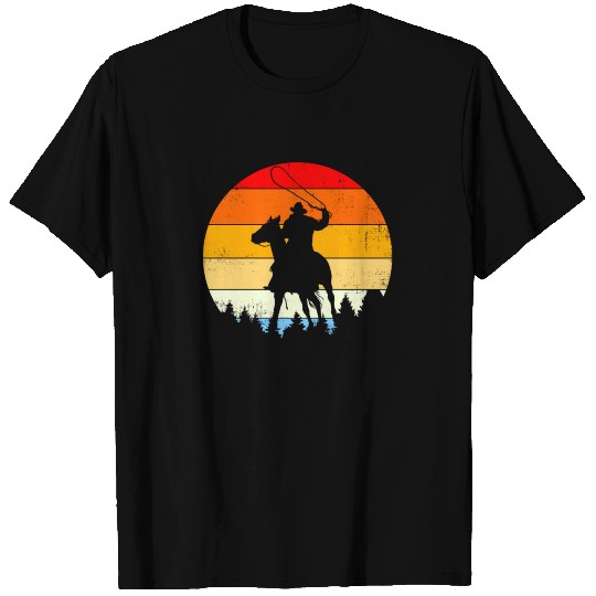 Vintage Rodeo Cowboy Retro Cowboys Gift Idea T Shirts