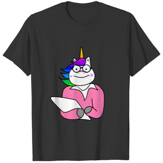 Unicorn Teacher School Rainbow Fairy Tail Pony T Shirts