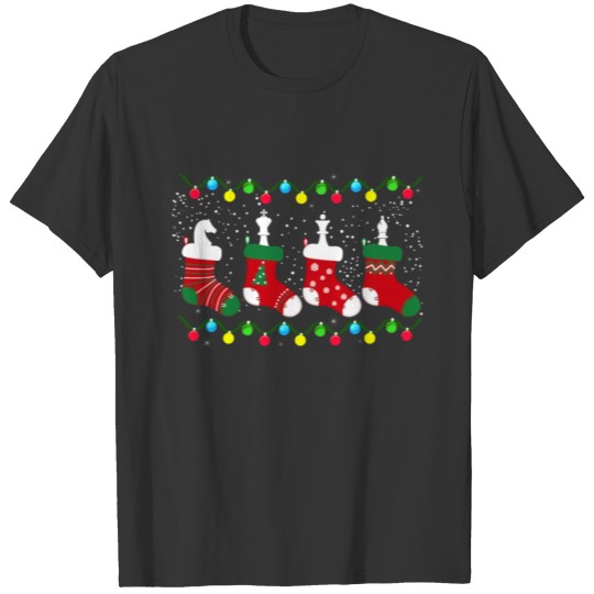 Funny Chess Player Christmas Gift T-shirt
