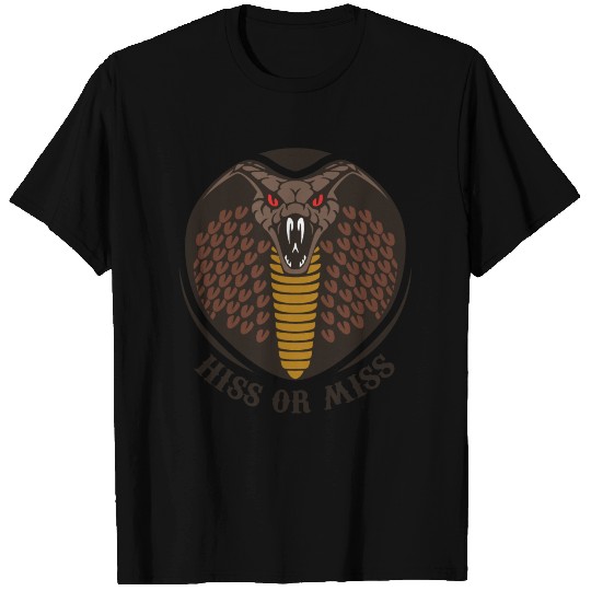 Hiss or miss, snake design T Shirts