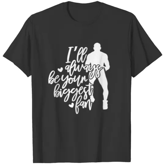 Wrestling Mom Gift I'll Always Be Your Biggest T Shirts