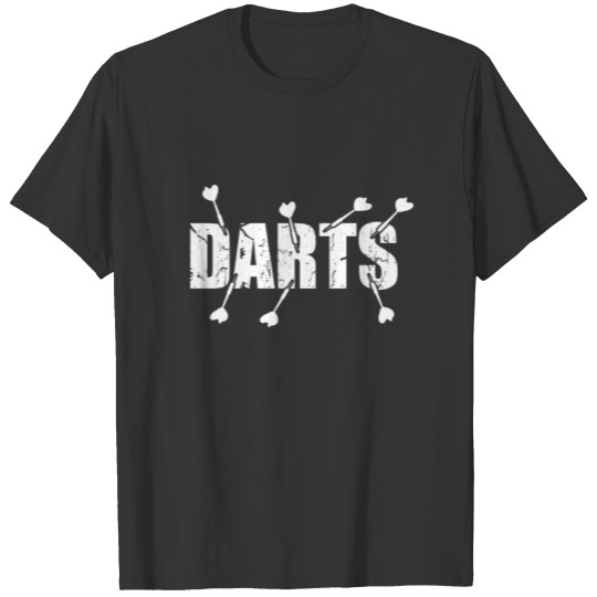Darts Dartboard Arrow One Hundred Eighty Game T-shirt