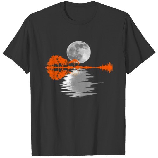 Guitar Landscape Gift T-shirt