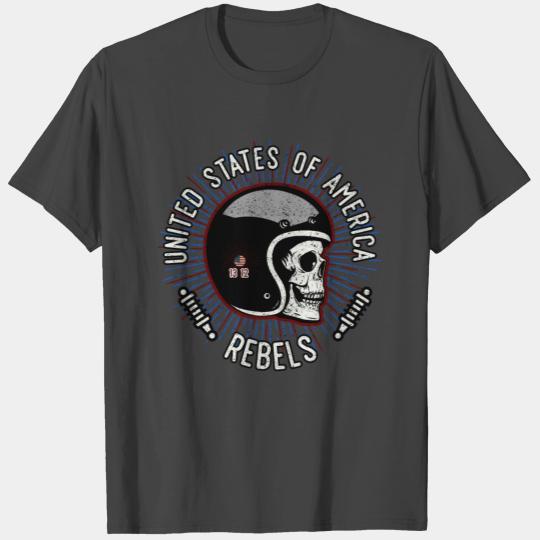 USA Rebels T Shirts