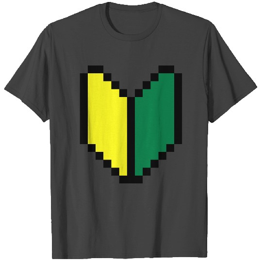 8 Bit Pixel Wakaba Shoshinsha Mark T Shirts