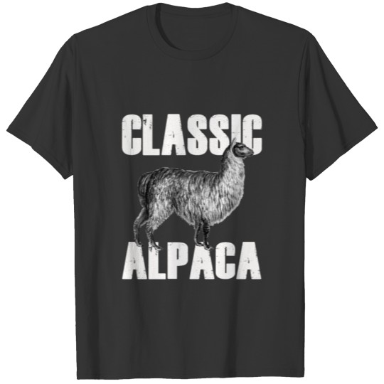 Alpaca T Shirts alpaca classic