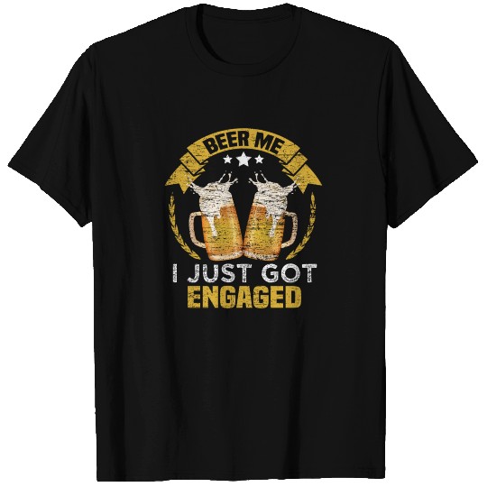 Engagement Beer T Shirts