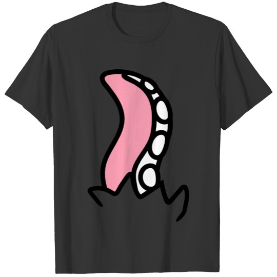 tentacle hidden under t- T-shirt