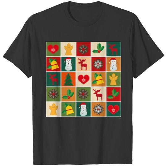 Christmas Symbols T-shirt