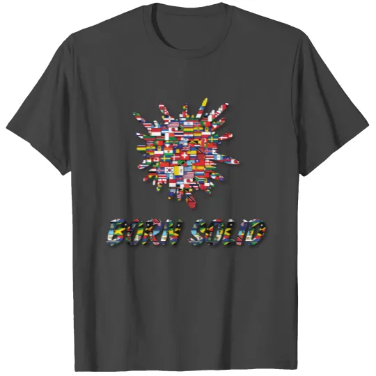 born solid 4 v3 T Shirts