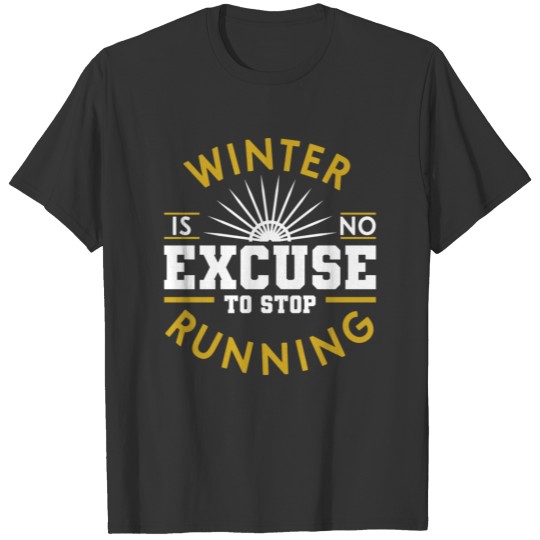 Winter is Running T-shirt
