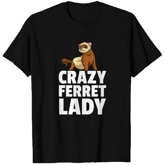 Ferret Sweet Funny Pet Weasel T Shirts