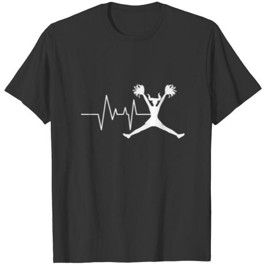 Cheerleader Gift Ideas Heart Love Cheer Gifts T-shirt