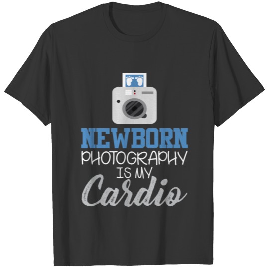 Newborn Photography Cardio Baby Photo Shooting T Shirts
