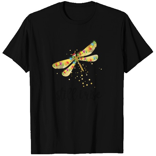 Still I Rise Christmas Dragonfly T Shirts
