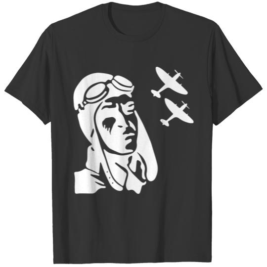 pilot aviation aviator airplane flight fly plane T Shirts