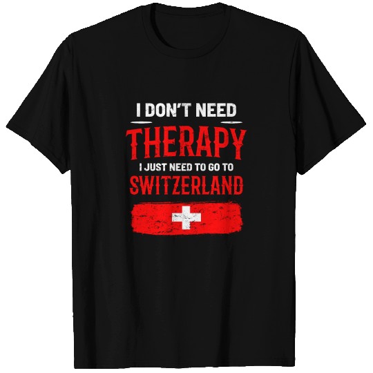 Switzerland Travel Souvenir T Shirts