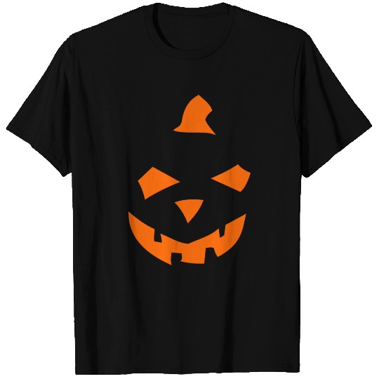 Pumpkin Orange Halloween T Shirts